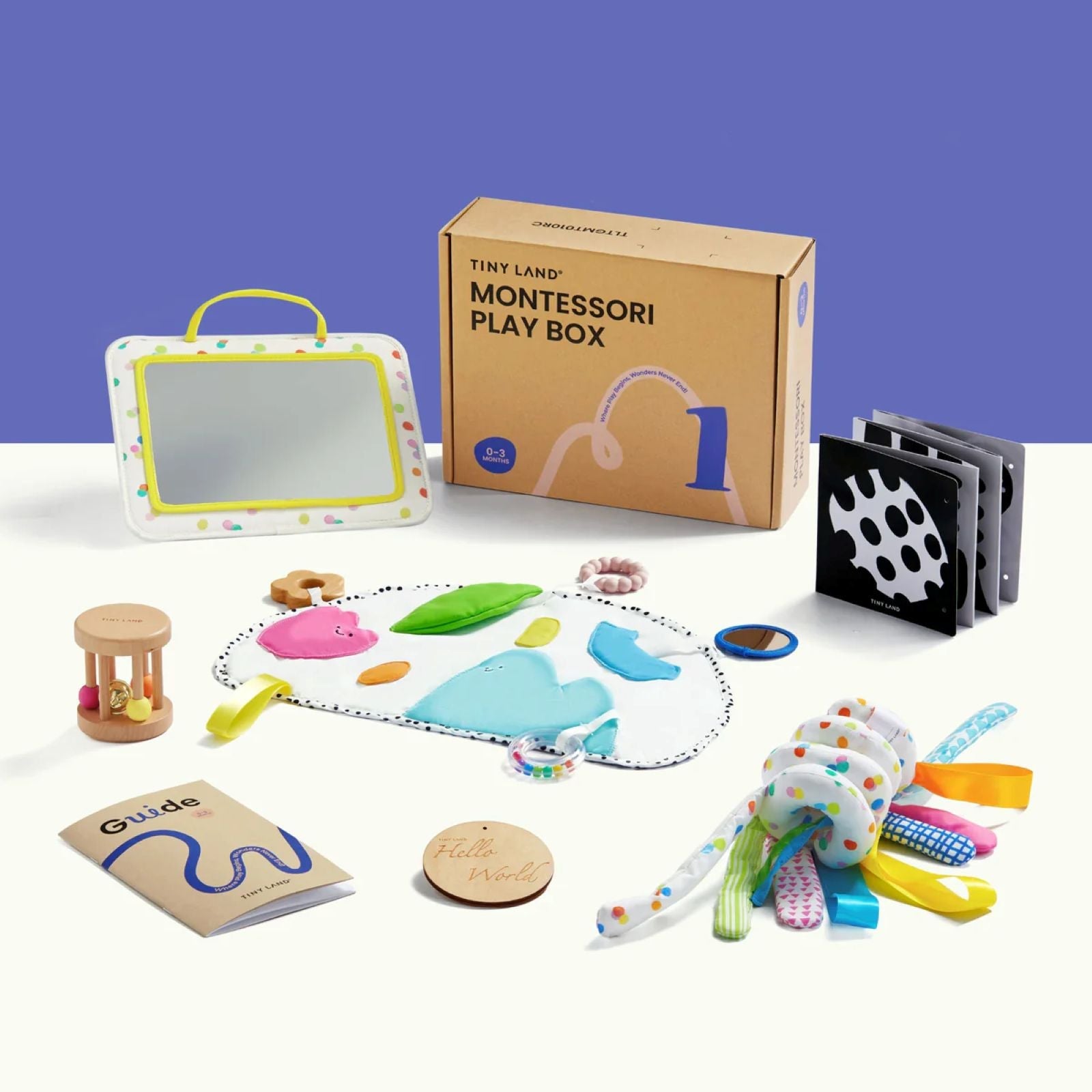 Tiny Land® Montessori Complete Baby Set (0-24 months)