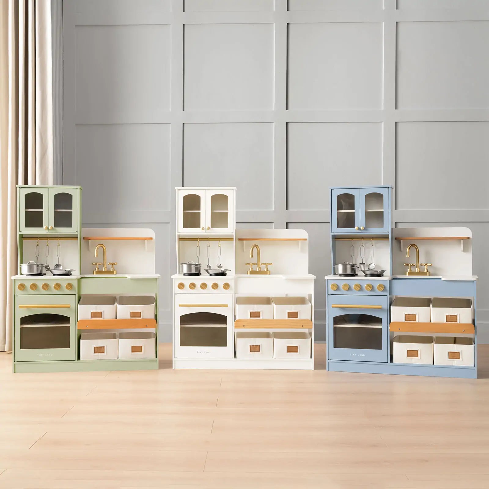 Tiny Land® Serenity Play Kitchen - Lagoon Blue