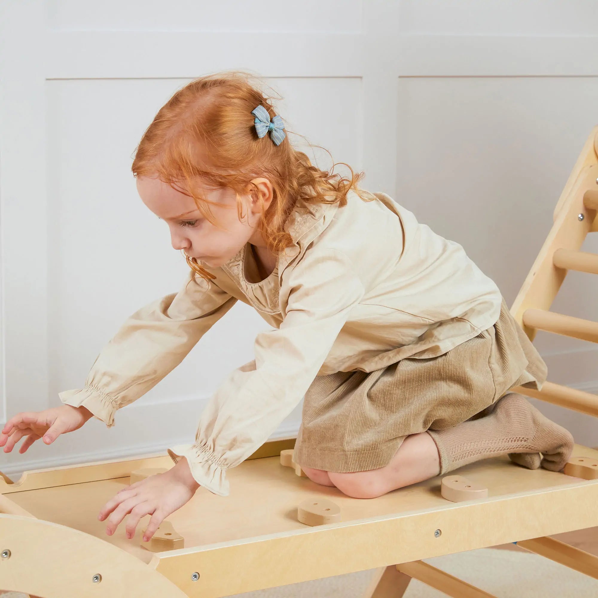 Tiny Land® 7-in-1 Montessori Climbing Set with Play Pad