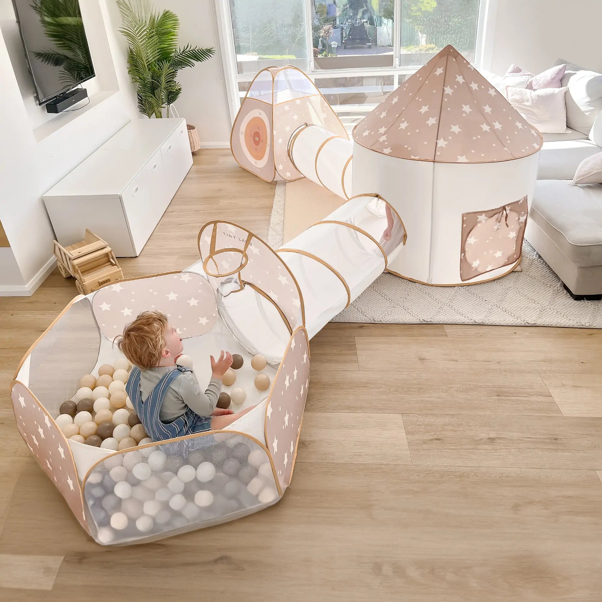 Tiny Land® Discovery 5-in-1 Play Tunnel & Ocean Ball Set