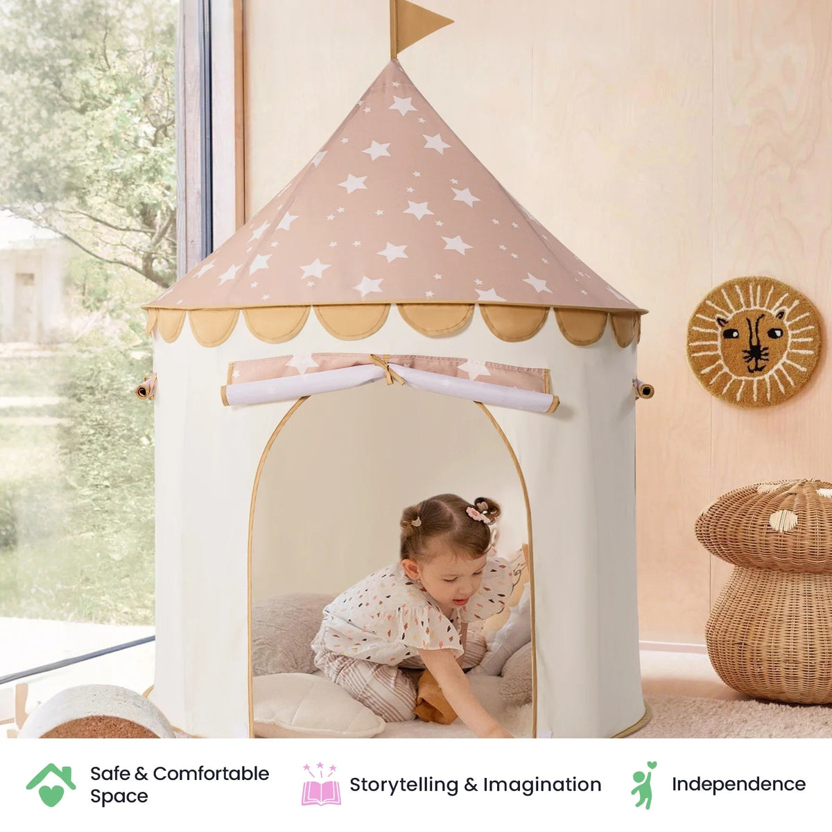 Tiny Land® Kids Tent – Indoor Tent for Toddlers