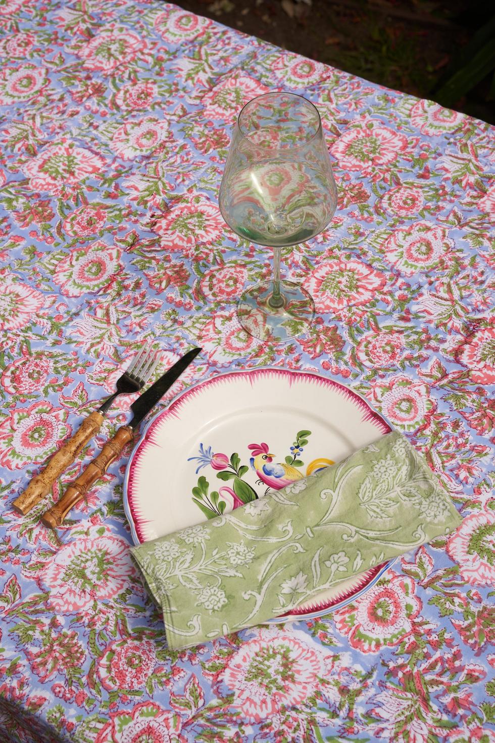 Round Tablecloth - Scarlett