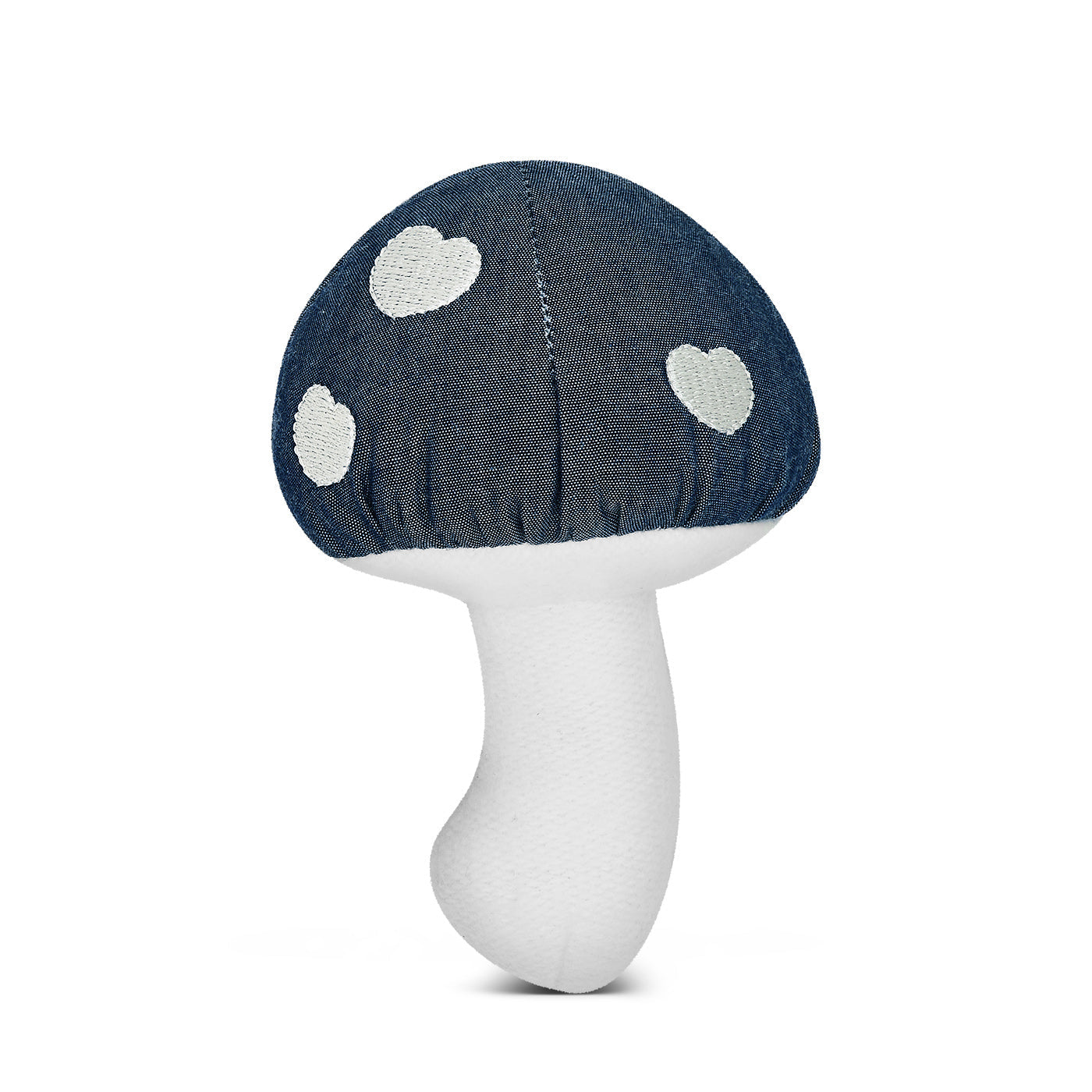 Mushroom Rattle - Chambray