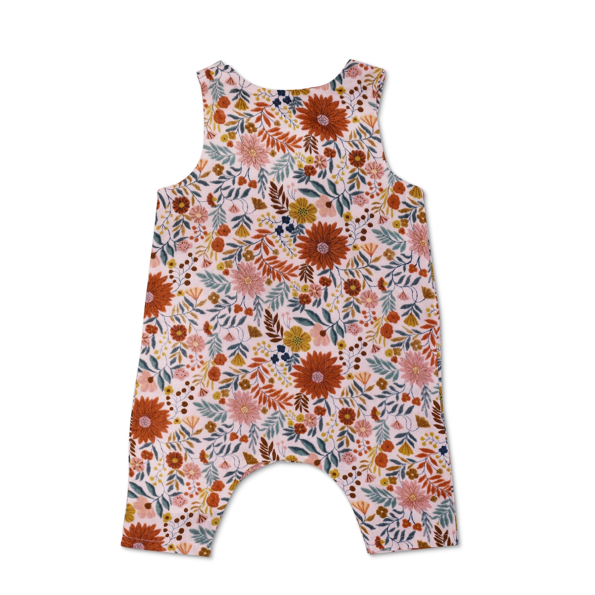 Muslin Jumpsuit - Zinnia Bloom