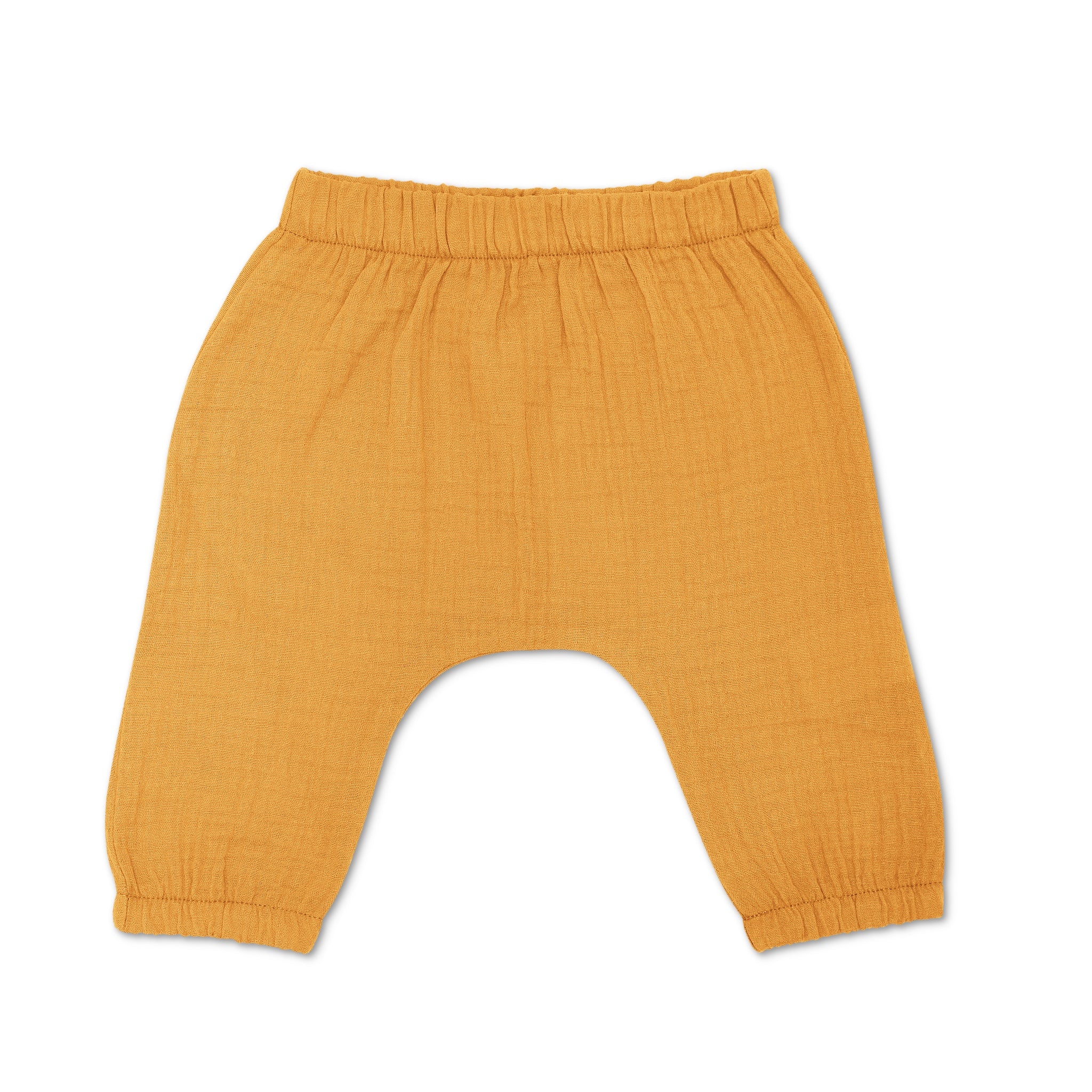 Muslin Pants - Mustard