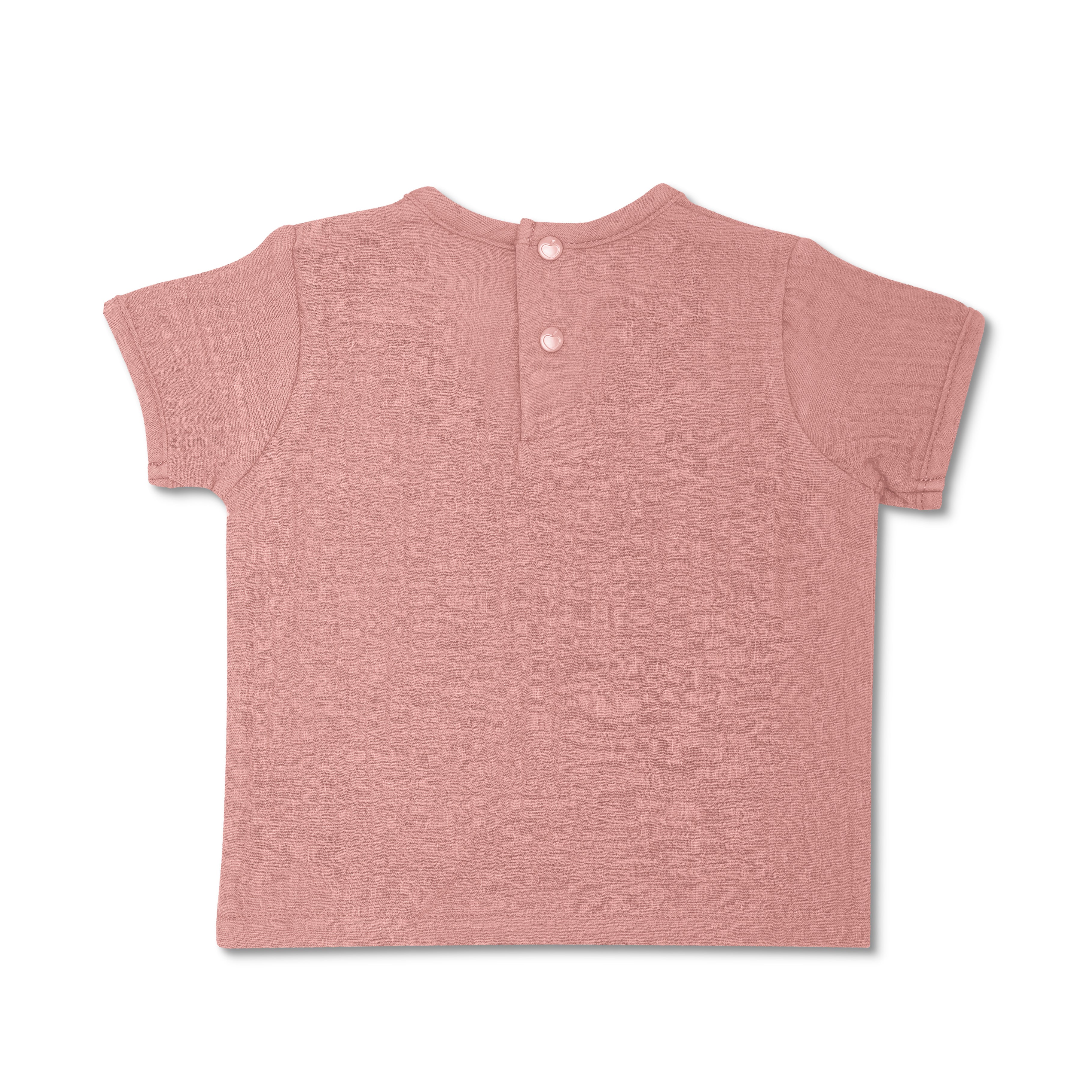 Muslin Short Sleeve Shirt - Terra Cotta