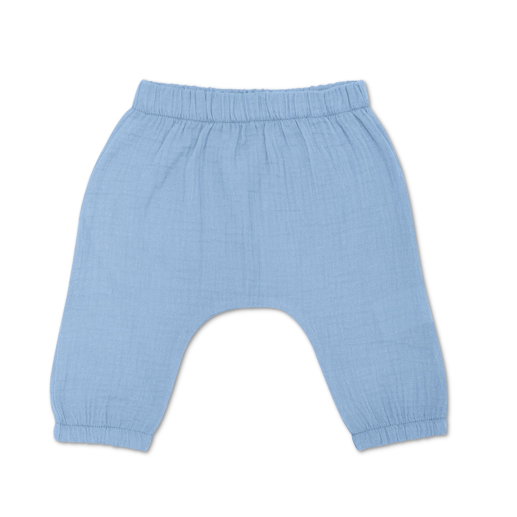 Muslin Pants - Blue