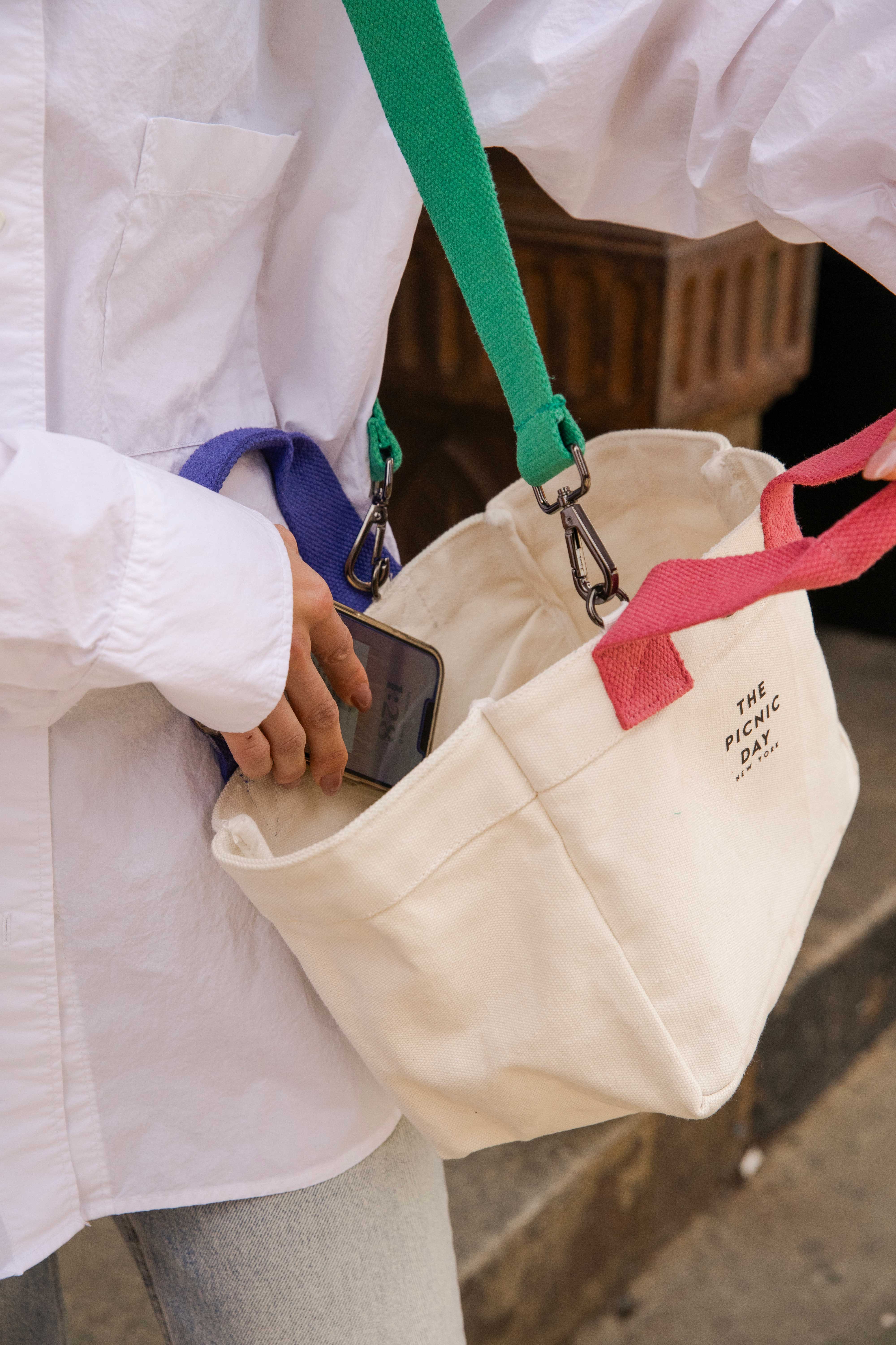 TPD Carry All Small / Ivory Handbags The picnic day   