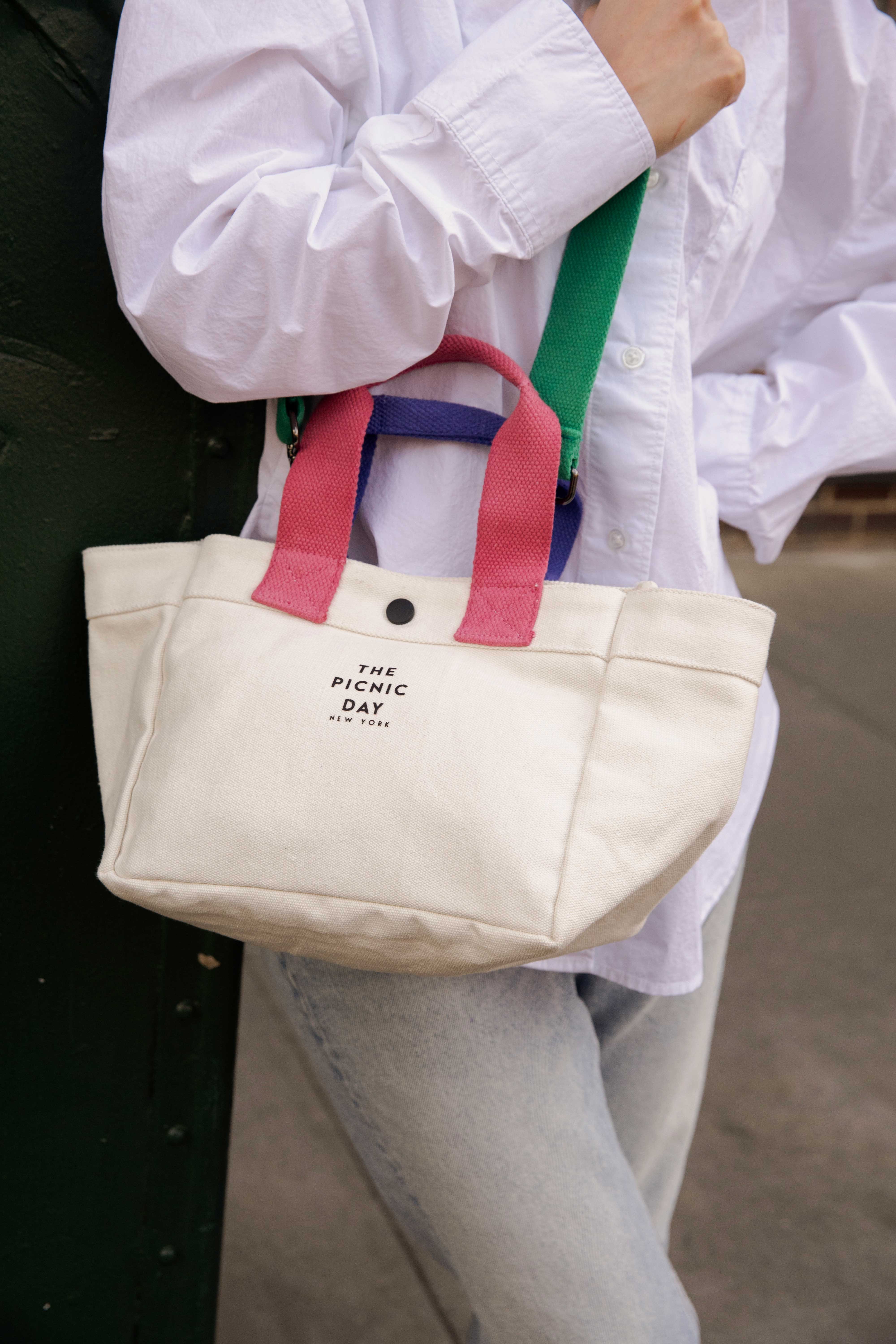 TPD Carry All Small / Ivory Handbags The picnic day   