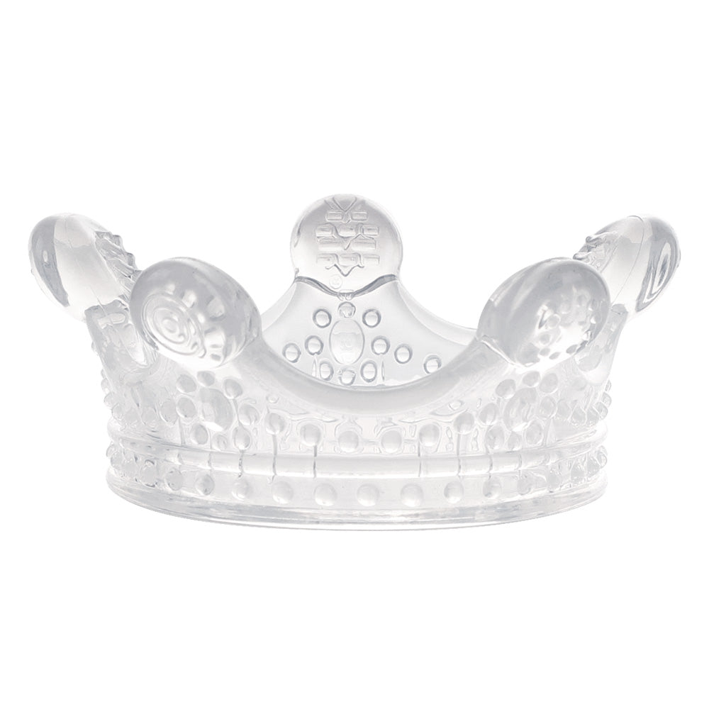 Haakaa Silicone Crown Teether 1 PK - Clear