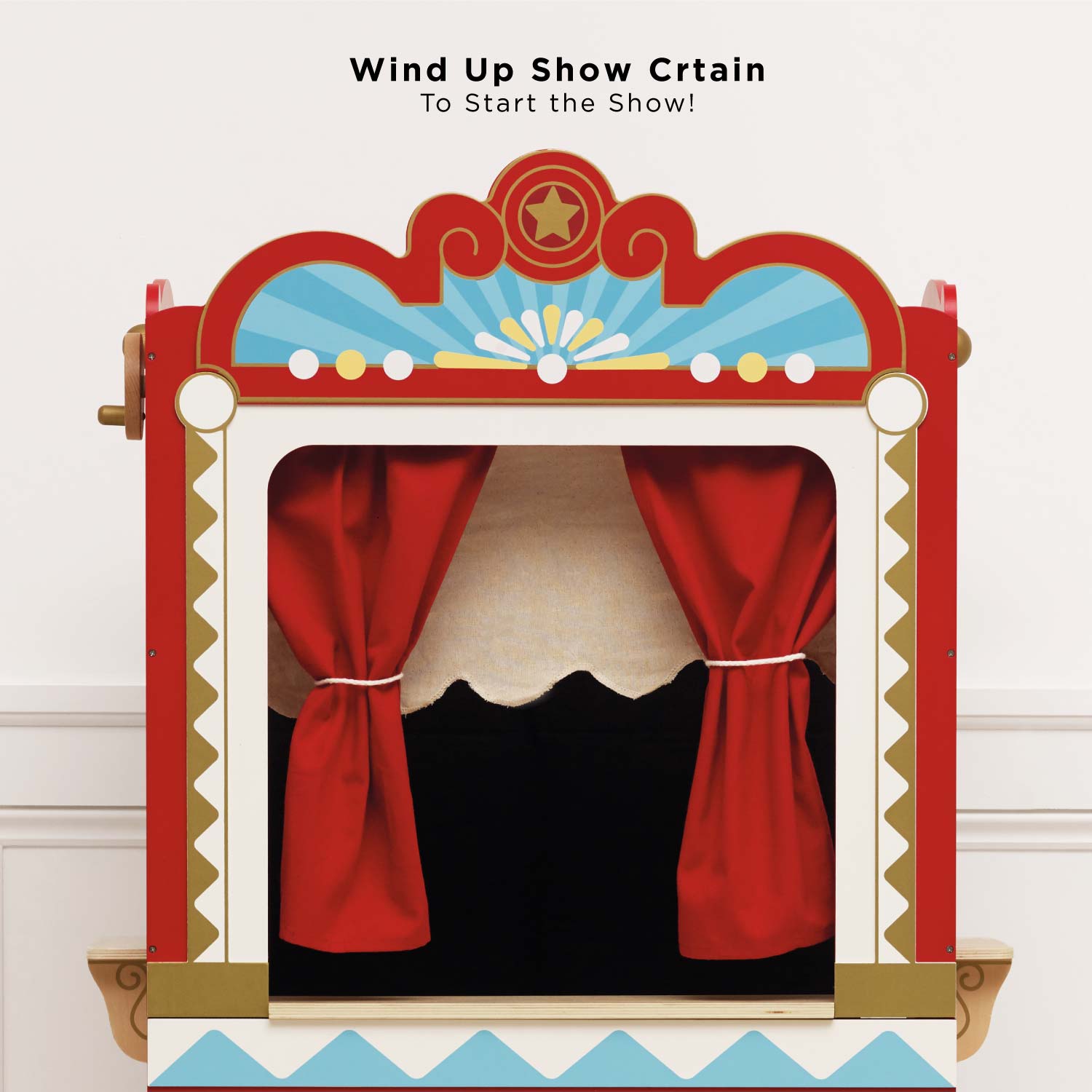 Retro Toy Puppet Theatre