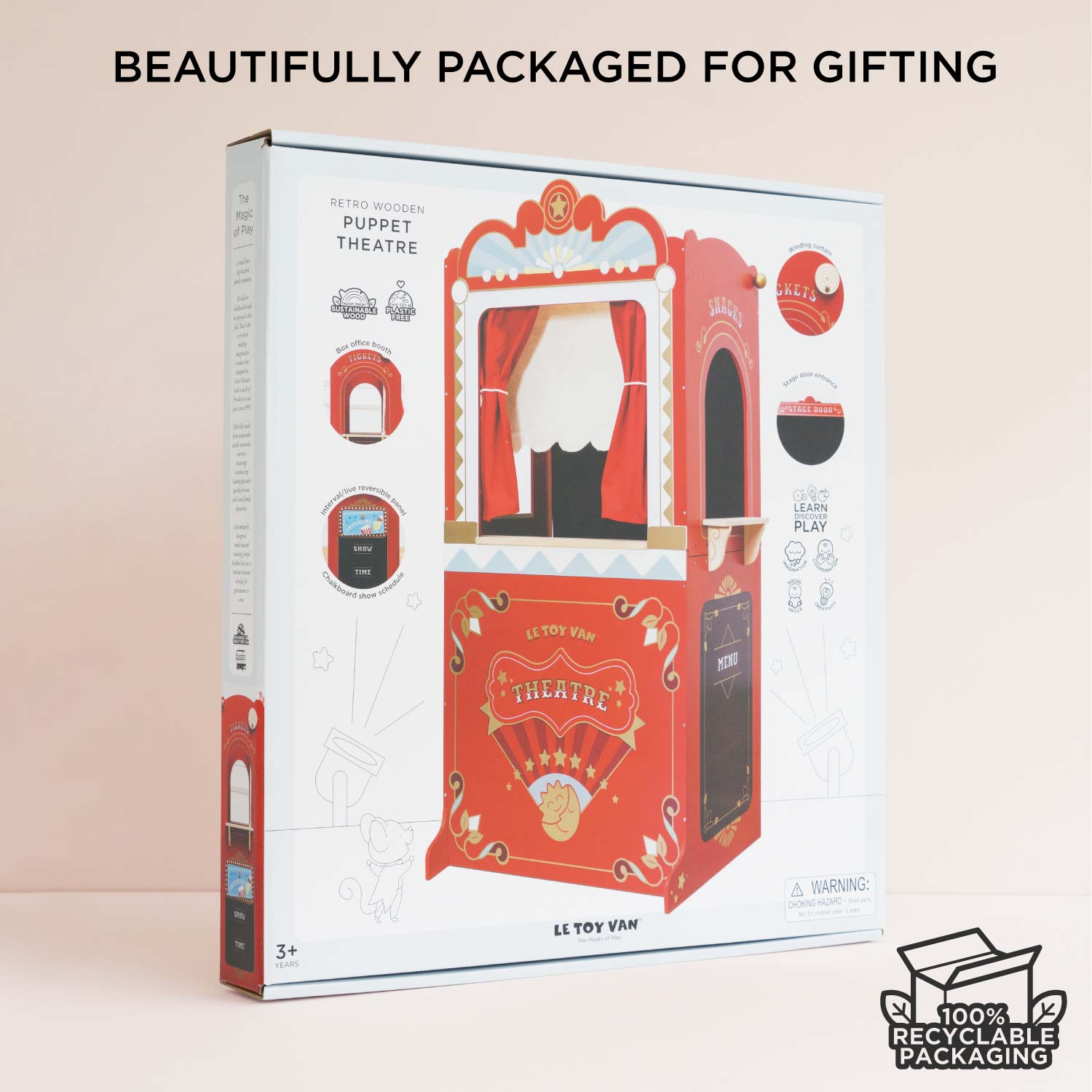 Retro Toy Puppet Theatre