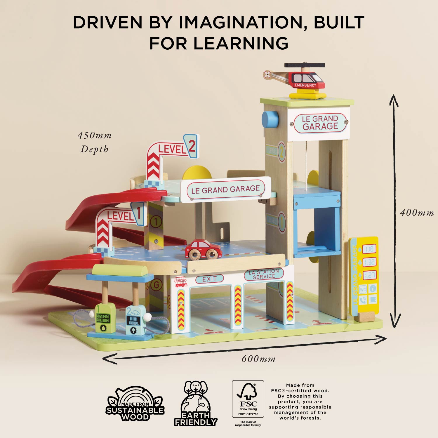 Le Grand Wooden Garage