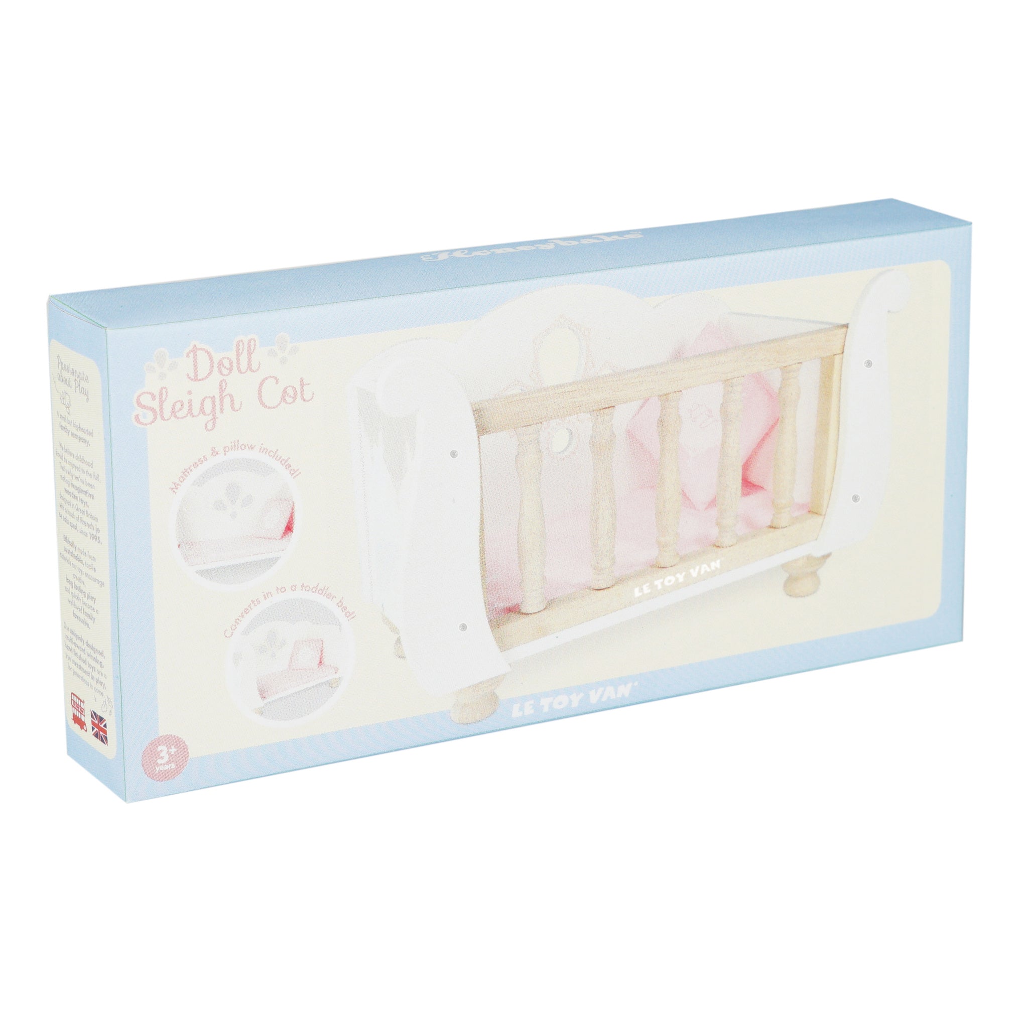 Dolls Wooden Cot