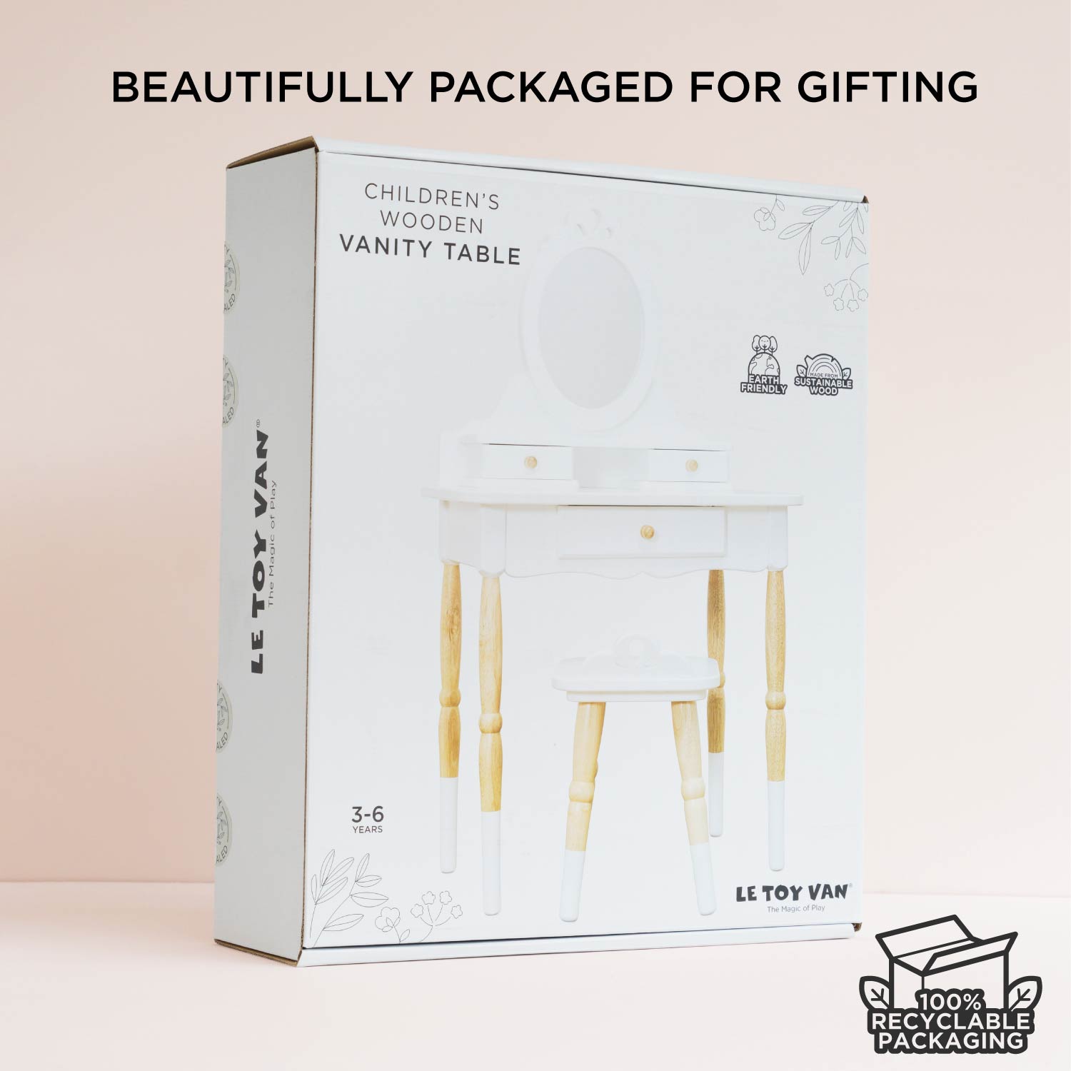 Dressing-up Vanity Table & Stool