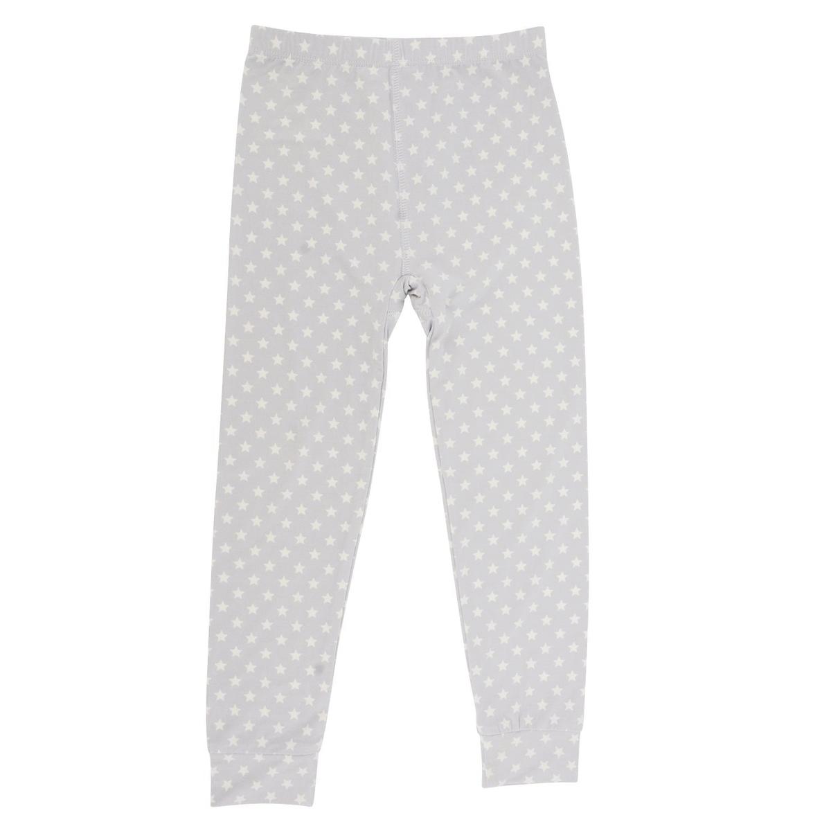 Big Kid Pajama - Stars Grey