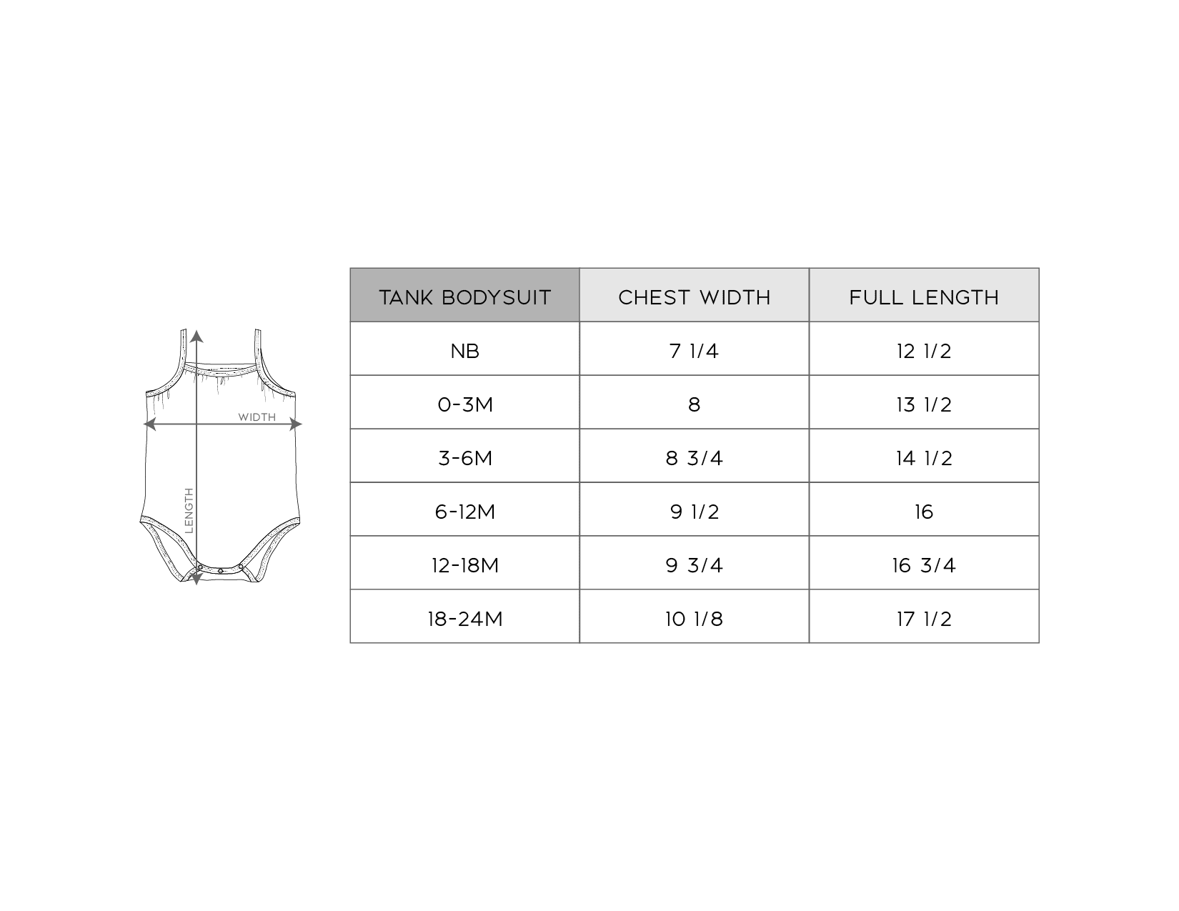 Baby Girl Tank Bodysuit