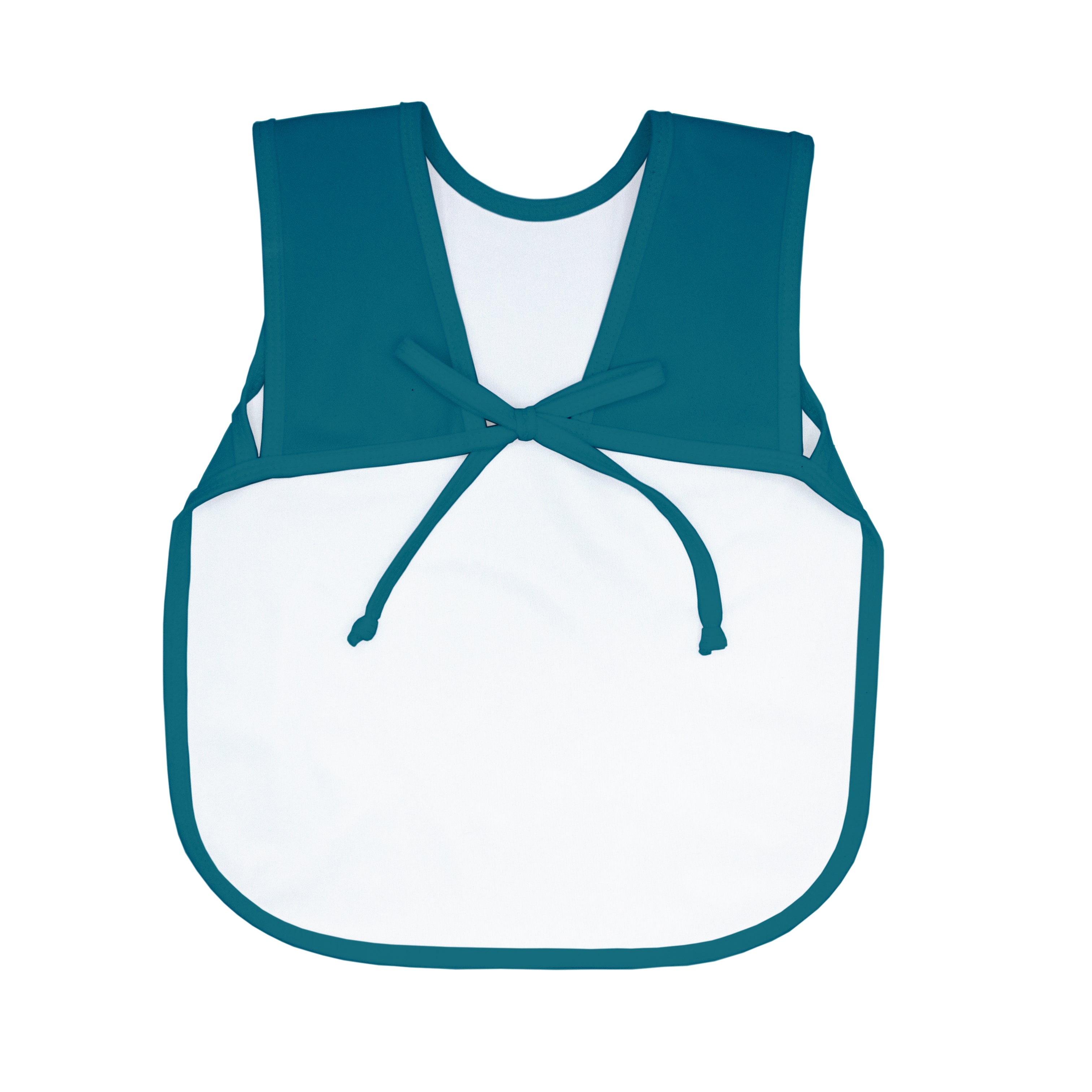 Solid Teal Minimalist Bapron  BapronBaby   