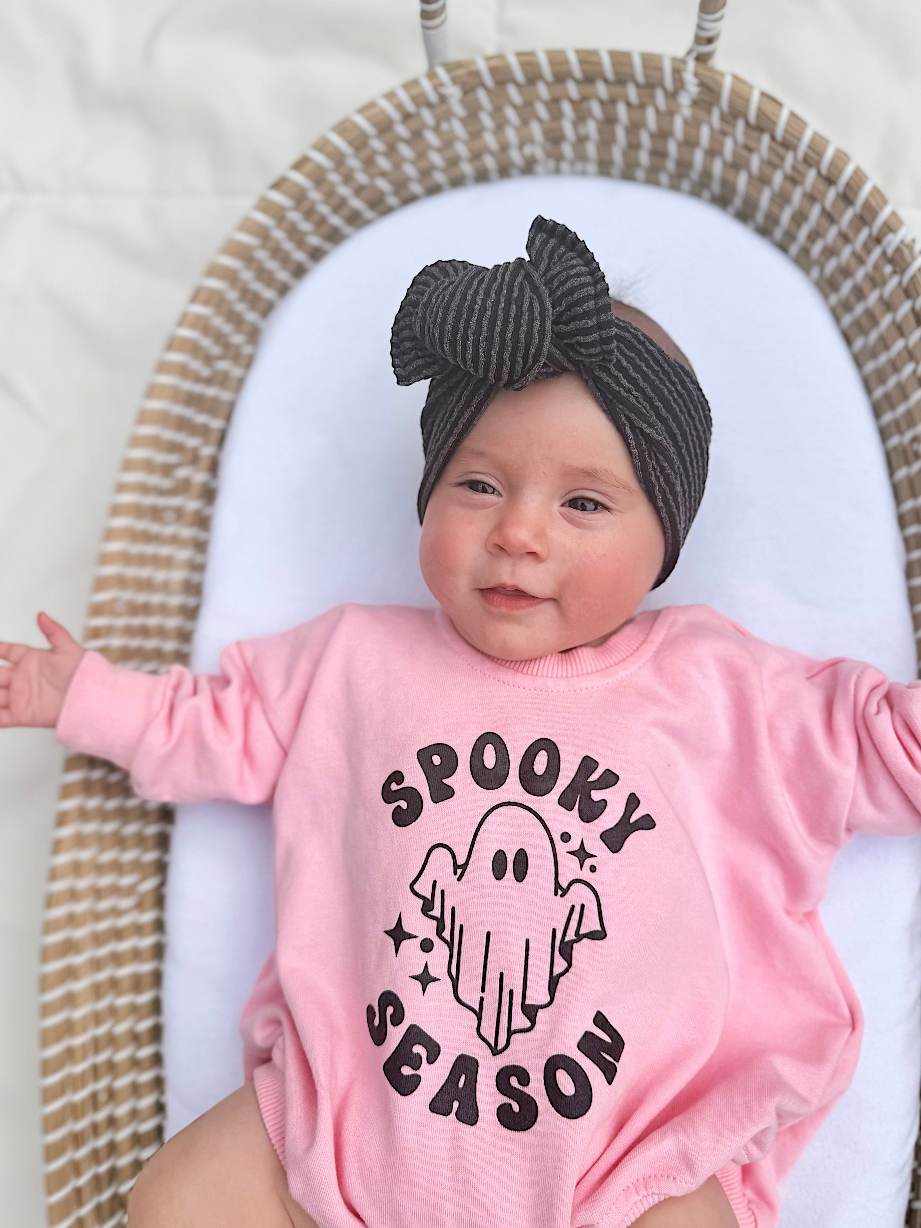 Spooky Season Sweatshirt Romper