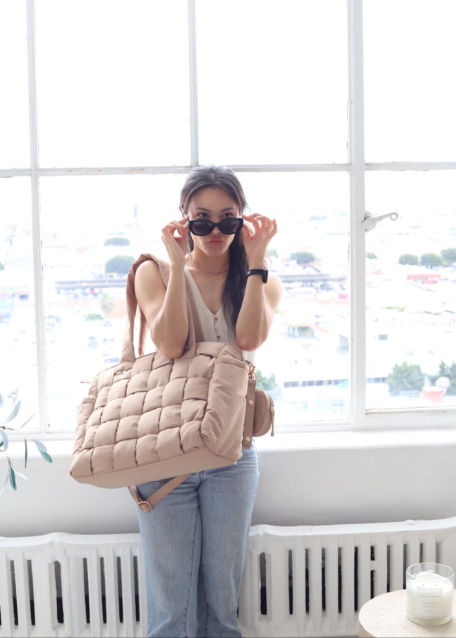 Infinite Diaper Bag - Latte