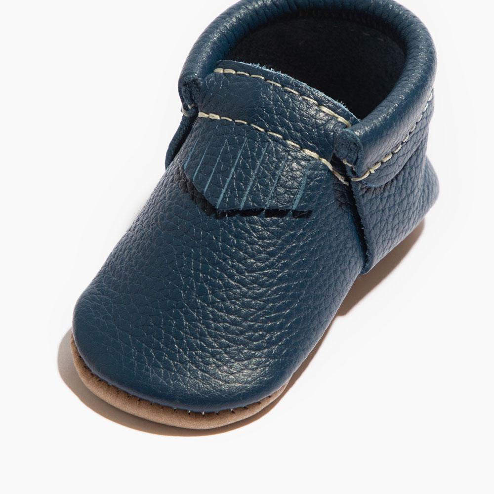 True Navy City Baby Shoe