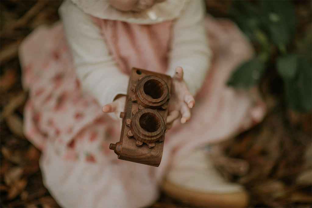 Twinkle Camera - Walnut Camera Body W/ Walnut Lens