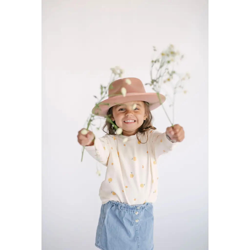 Peachy Keen Kid's Pullover