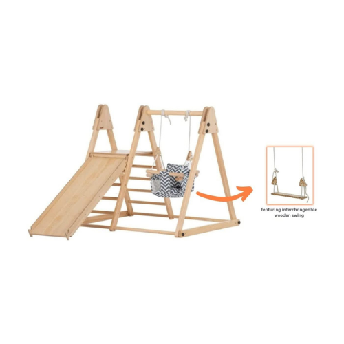 Juniper - Real Wood Folding Playset Indoor Avenlur.com   