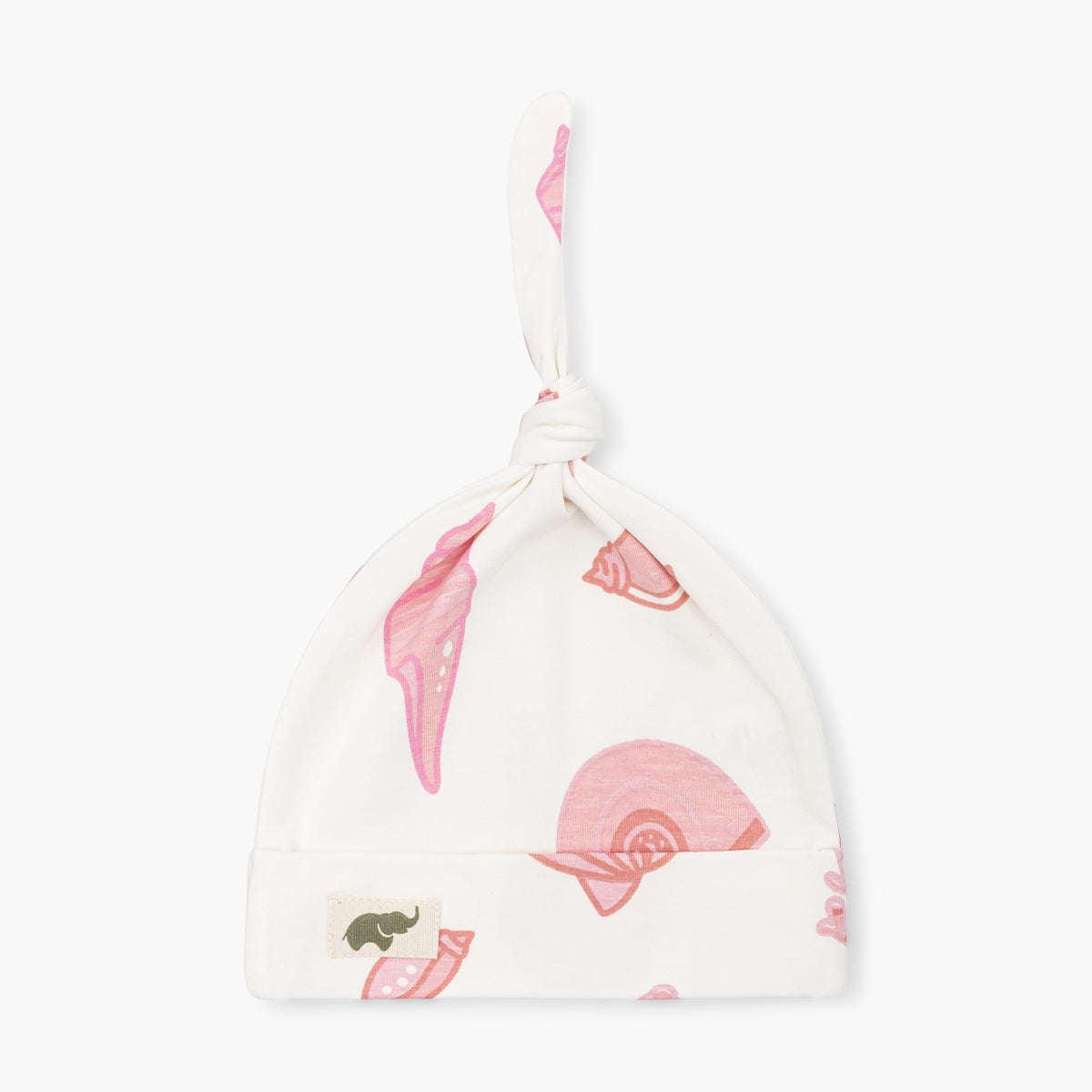 Top Knot Cap - Seashell Hunt
