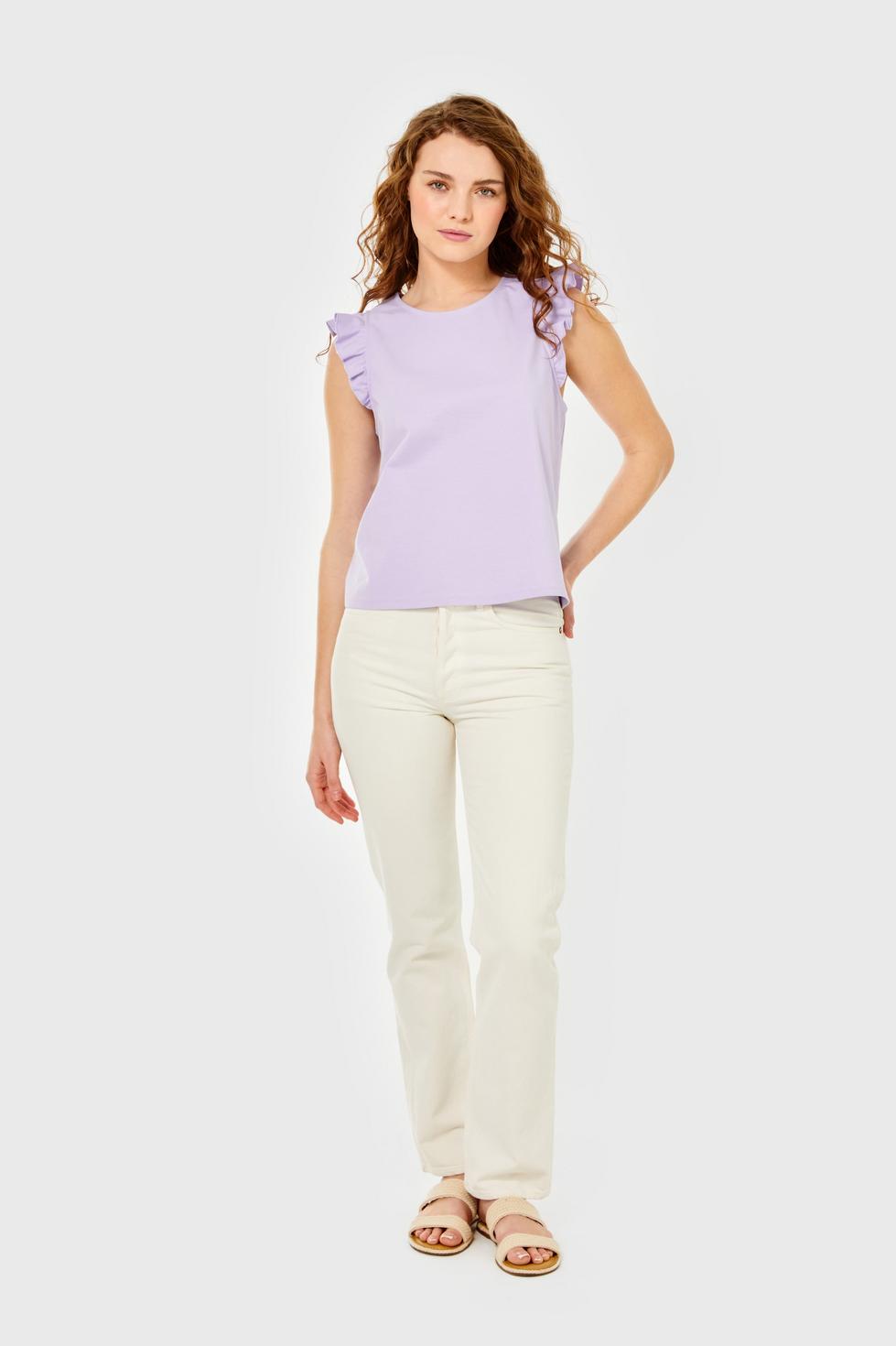 Alice Top - Pastel Lilac
