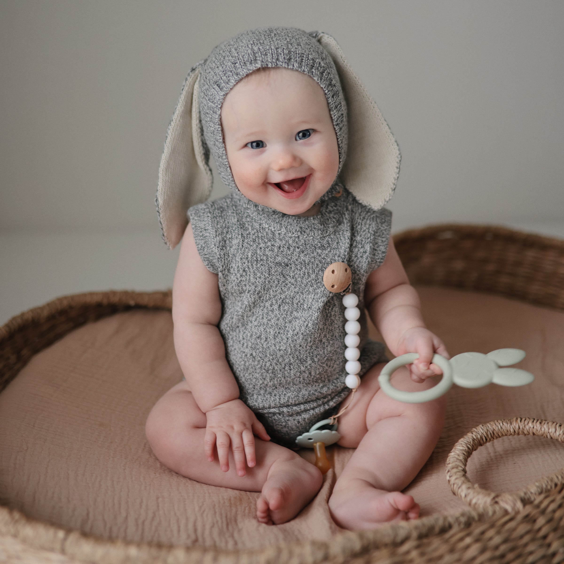 Bunny Teether teether Mushie   