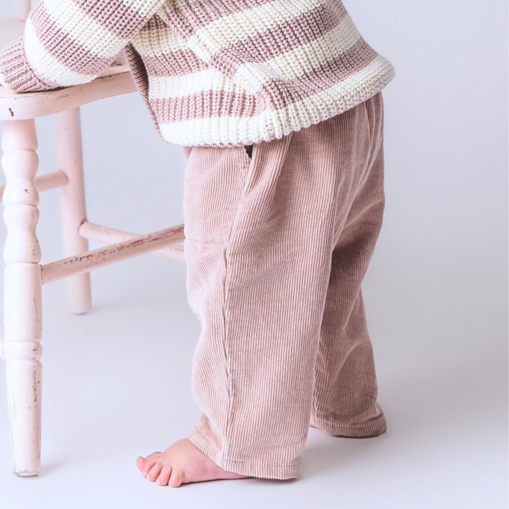 Desert Sand Corduroy Pants - Sugar