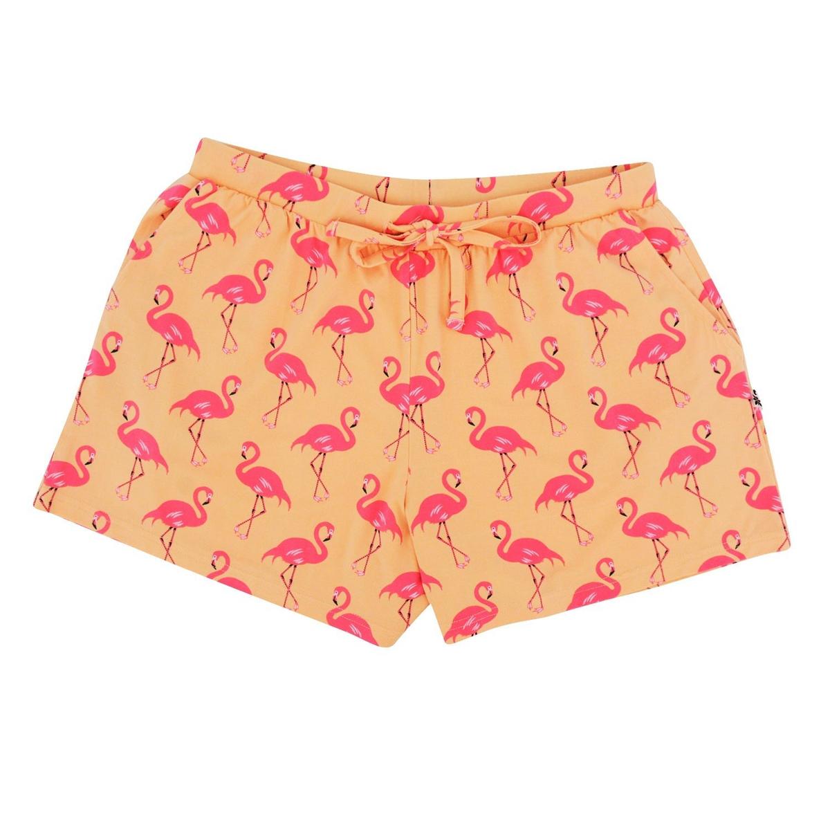 Ladies' Lounge Shorts - Flamingo Peach