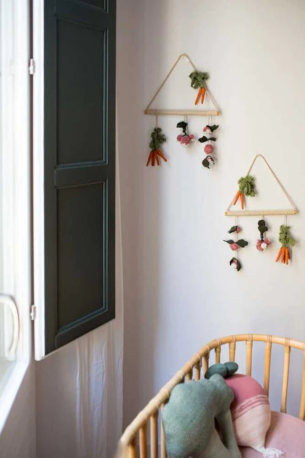 WALL HANGING VEGGIES  Little Wonder & Co   