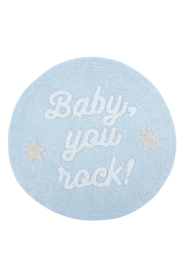 WASHABLE RUG-BABY, YOU ROCK!  Little Wonder & Co   