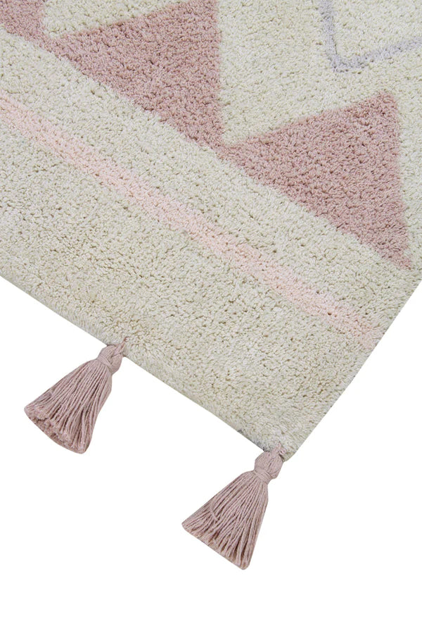 WASHABLE RUG AZTECA VINTAGE NUDE  Lorena Canals   