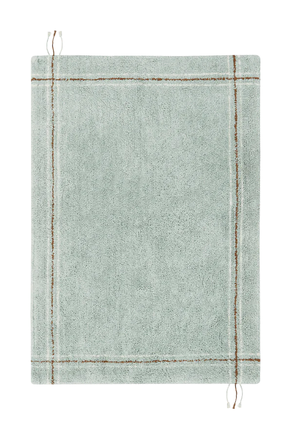 WASHABLE RUG CUISINE BLUE SAGE  Lorena Canals   