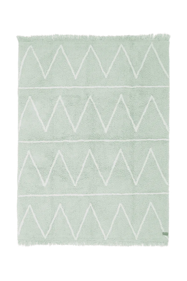 WASHABLE RUG HIPPY MINT  Little Wonder & Co   