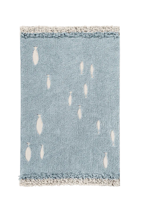 WASHABLE RUG OCEAN SHORE  Little Wonder & Co   