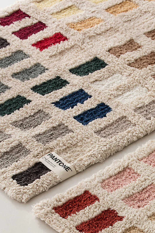 WASHABLE RUG PANTONE BARCELONA  Little Wonder & Co   