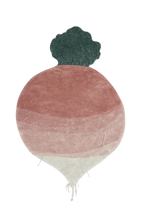 WASHABLE RUG RAMONA THE RADISH  Lorena Canals   