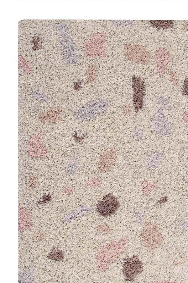 WASHABLE RUG TERRAZZO MOONSTONE  Little Wonder & Co   