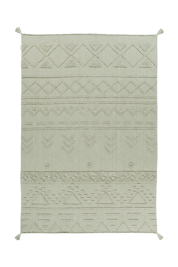 WASHABLE RUG TRIBU OLIVE  Little Wonder & Co   