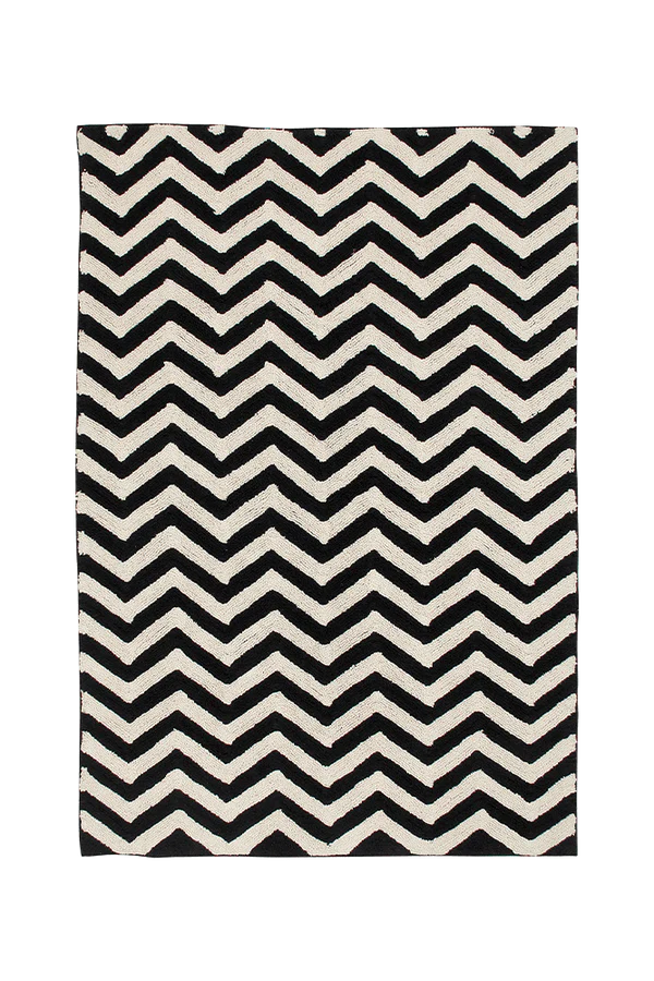 WASHABLE RUG ZIG-ZAG  Little Wonder & Co   