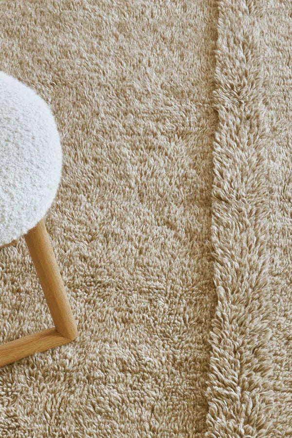 WOOLABLE RUG TUNDRA - BLENDED SHEEP BEIGE  Little Wonder & Co   