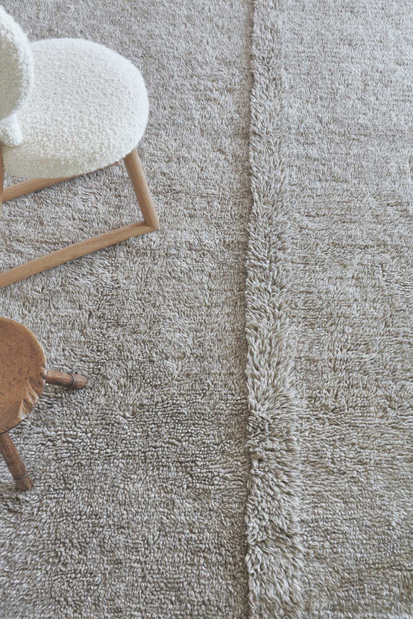 WOOLABLE RUG TUNDRA - BLENDED SHEEP GREY  Little Wonder & Co   