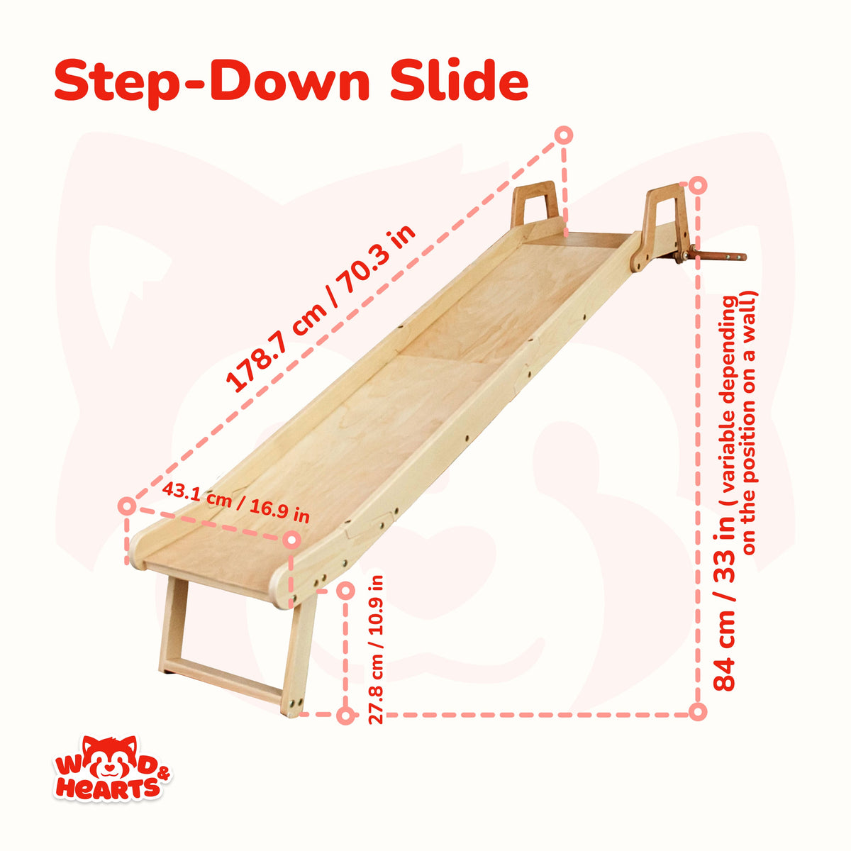 Wooden Climbing Set