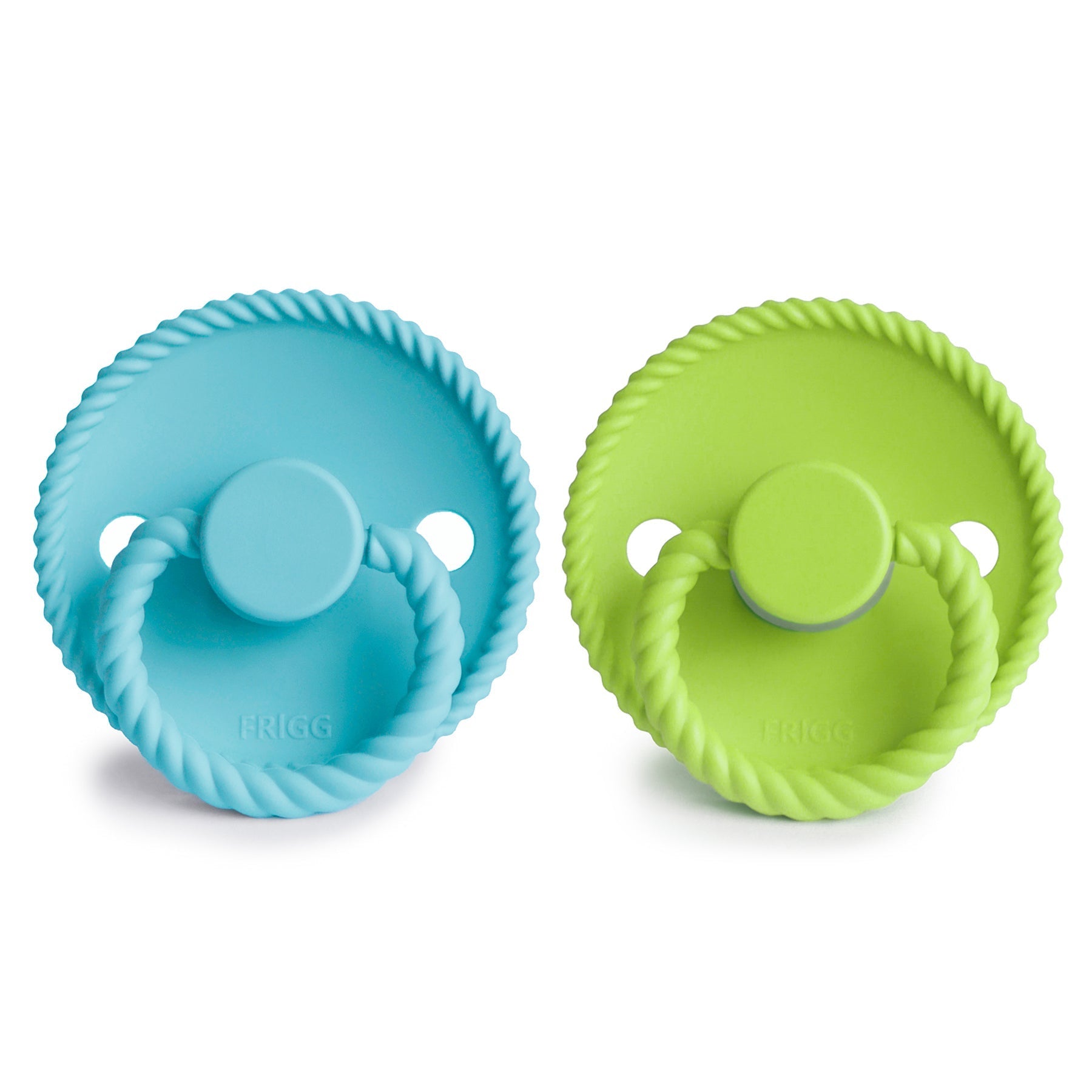 FRIGG Rope Natural Rubber Pacifier 2-Pack FRIGG PACIFIERS Mushie   