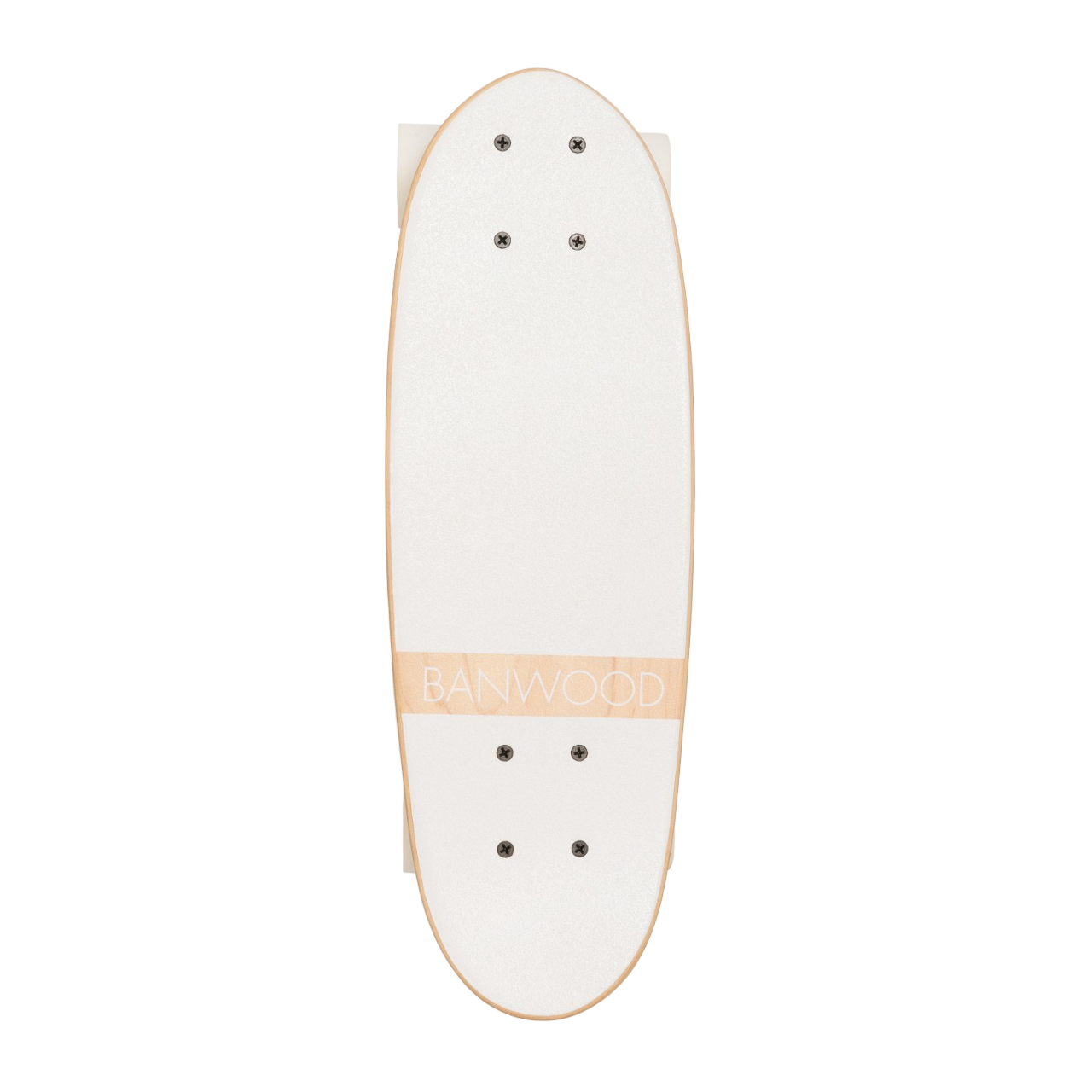 Banwood Skateboard - White Skateboard Banwood   