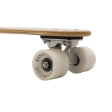 Vintage White Skateboard Easy Grip Wheels Banwood